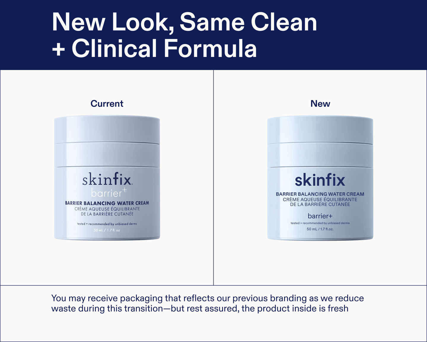 Skinfix Barrier Balancing Water Cream 50ml كريم مائي متوازن للحاجز من سكين فيكس - Princess Cosmetics Qatar