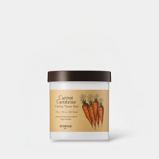 Skinfood Carrot Carotene Calming Water Pad 250g وسادة ماء مهدئة بالجزر والكاروتين من سكين فود - Princess Cosmetics Qatar