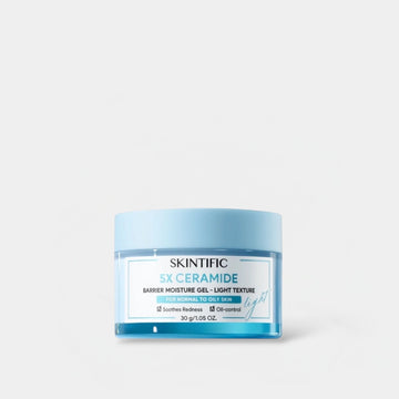 Skintific 5X Ceramide Barrier Moisture Gel - Light Texture 30g جل سكينتيفيك 5X سيراميد لترطيب البشرة - قوام خفيف - Princess Cosmetics Qatar