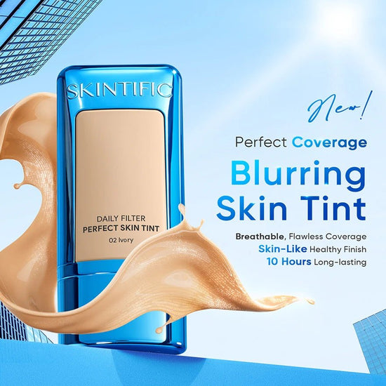 Skintific Daily Filter Perfect Skin Tint 28g سكينتيفيك ديلي فلتر بيرفكت سكين تينت - Princess Cosmetics Qatar