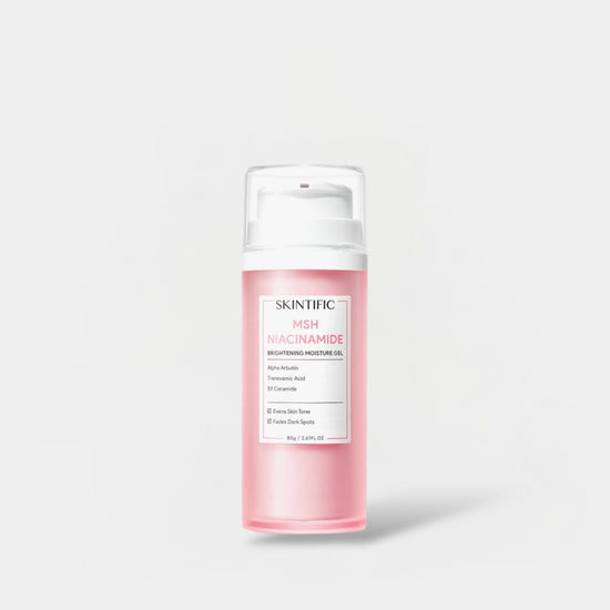 Skintific MSH Niacinamide Brightening Moisture Gel 80g سكينتفيك MSH نياسيناميد جل مرطب لتفتيح البشرة - Princess Cosmetics Qatar