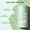 Skintific Mugwort Acne Clay Stick 40g. نبتة موجورت البشرة حب الشباب الطين عصا - Princess Cosmetics Qatar