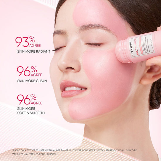 Skintific Niacinamide Bright Boost Clay Stick 40g. نياسيناميد سكينتفيك برايت بوست كلاي ستيك - Princess Cosmetics Qatar