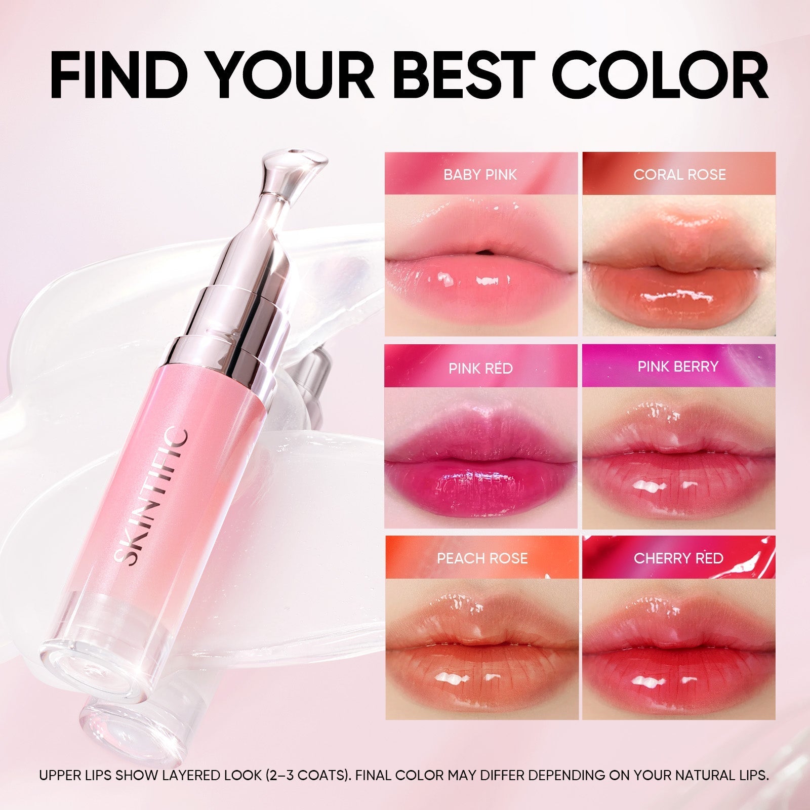 Skintific Peptide Moisturizing Lip Serum 6.5ml شكوك الببتيد مرطب الشفاه سيروم - Princess Cosmetics Qatar