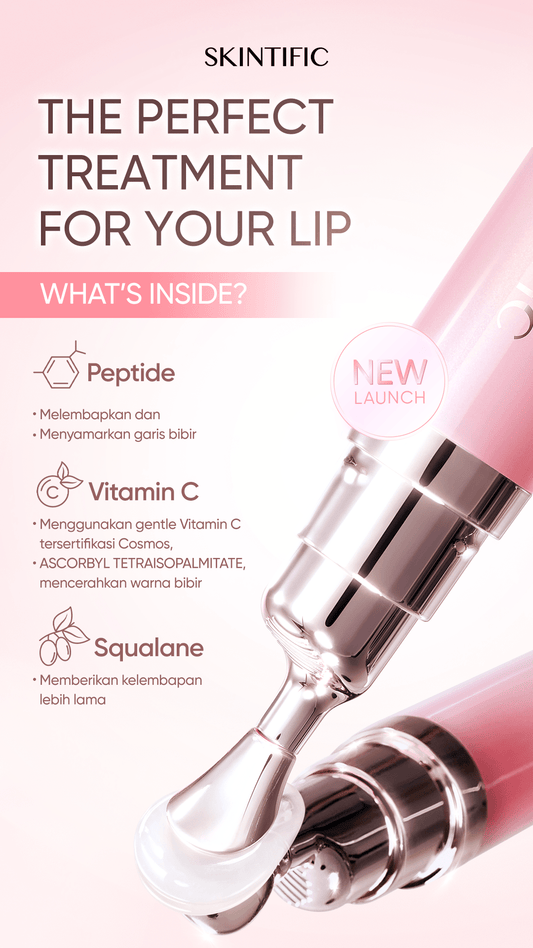 Skintific Peptide Moisturizing Lip Serum 6.5ml شكوك الببتيد مرطب الشفاه سيروم - Princess Cosmetics Qatar