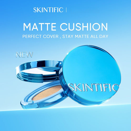 Skintific Perfect Stay Velvet Matte Cushion وسادة مخملية مطفية مثالية من سكينتيفيك - Princess Cosmetics Qatar