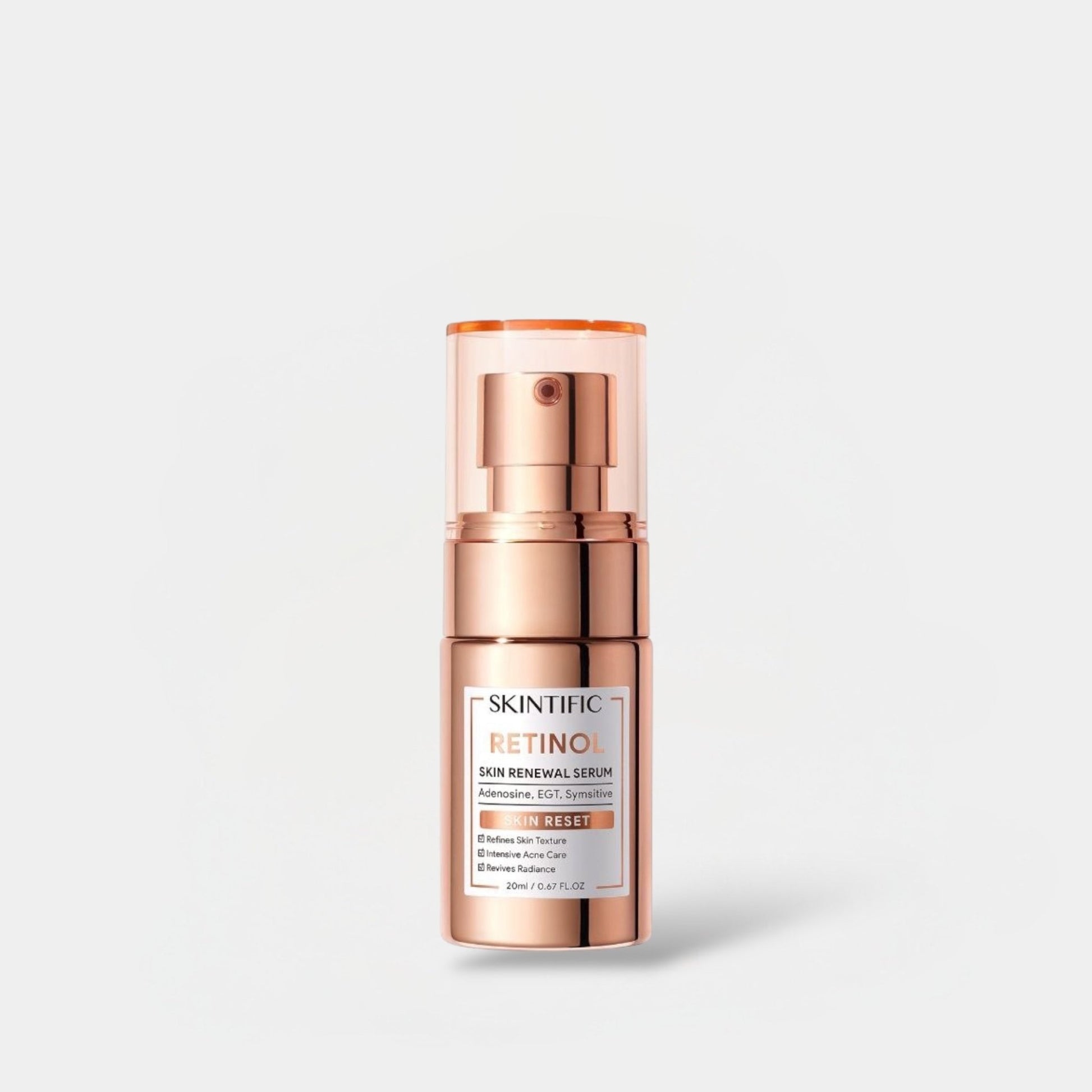 Skintific Retinol Skin Renewal Serum 20ml مصل تجديد البشرة بالريتينول - Princess Cosmetics Qatar