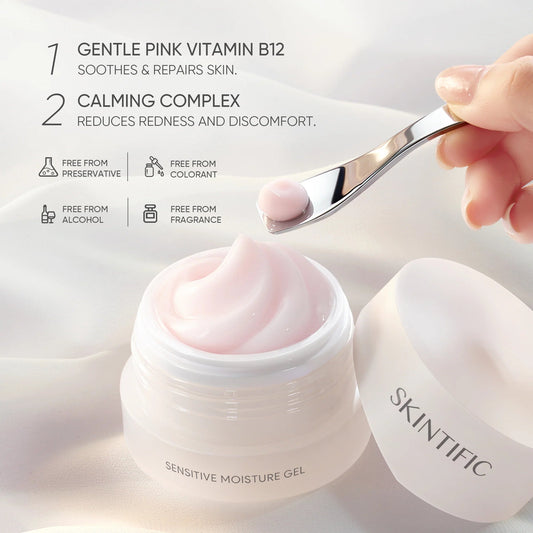 Skintific Sensitive Moisture Gel 40ml جل ترطيب البشرة الحساسة من سكينتيفيك - Princess Cosmetics Qatar