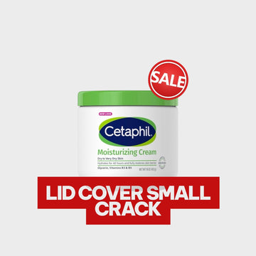 (SMALL CRACK) Cetaphil Moisturizing Cream سيتافيل كريم مرطب - Princess Cosmetics Qatar