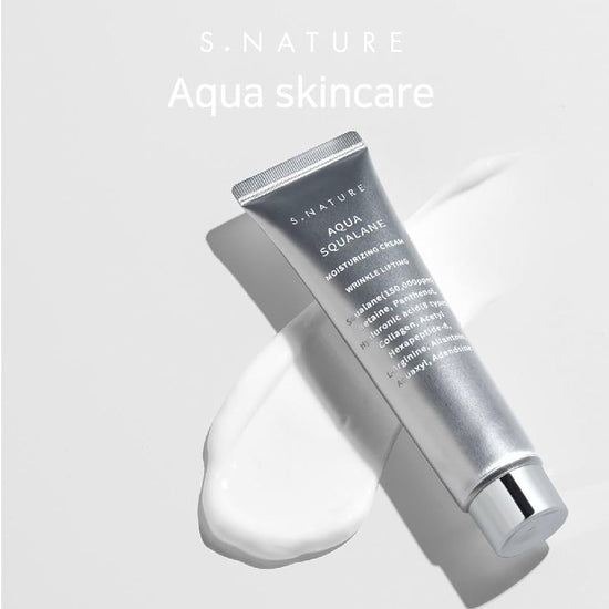 S.Nature Aqua Squalane Moisturizing Cream 80ml كريم مرطب أكوا سكوالين من إس. نيتشر - Princess Cosmetics Qatar