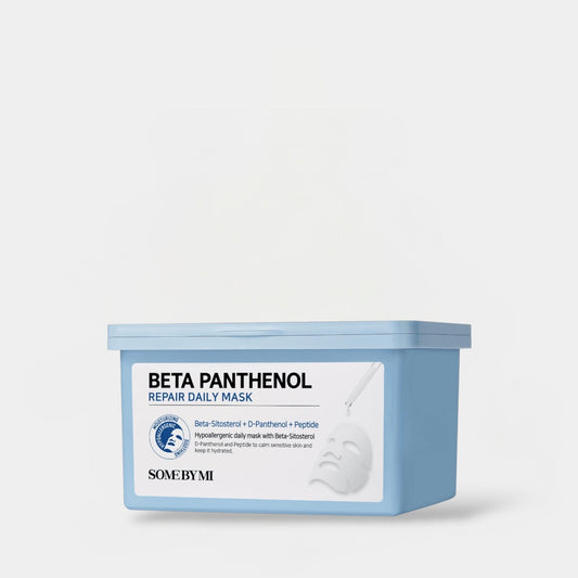 Somebymi Beta Panthenol Repair Daily Mask (30 Sheets) قناع الإصلاح اليومي من سوم بايمي بيتا بانثينول - Princess Cosmetics Qatar