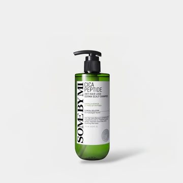 Somebymi Cica Peptide Anti Hair Loss Derma Scalp Shampoo 285ml سومبيمي سيكا ببتيد مضاد لتساقط الشعر ديرما شامبو فروة الرأس - Princess Cosmetics Qatar