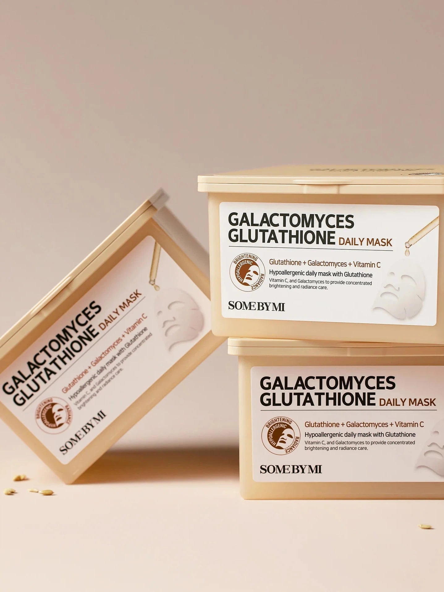 Somebymi Galactomyces Glutathione Daily Mask (30 Sheets). سومبيمي غالاكتوميسز الجلوتاثيون قناع يومي - Princess Cosmetics Qatar