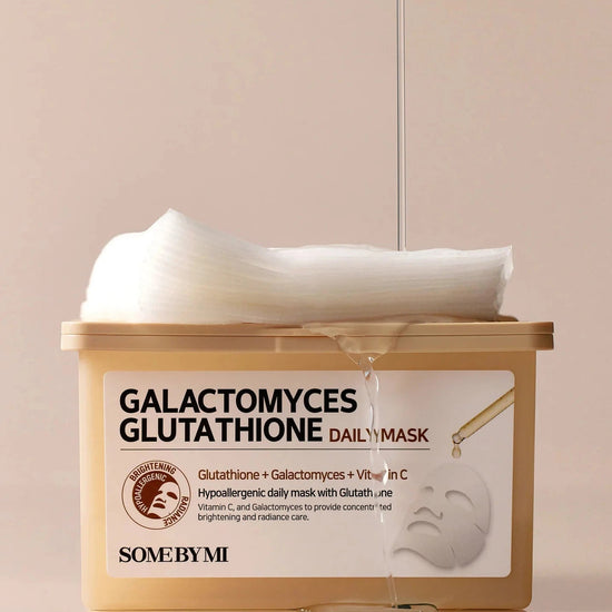 Somebymi Galactomyces Glutathione Daily Mask (30 Sheets). سومبيمي غالاكتوميسز الجلوتاثيون قناع يومي - Princess Cosmetics Qatar