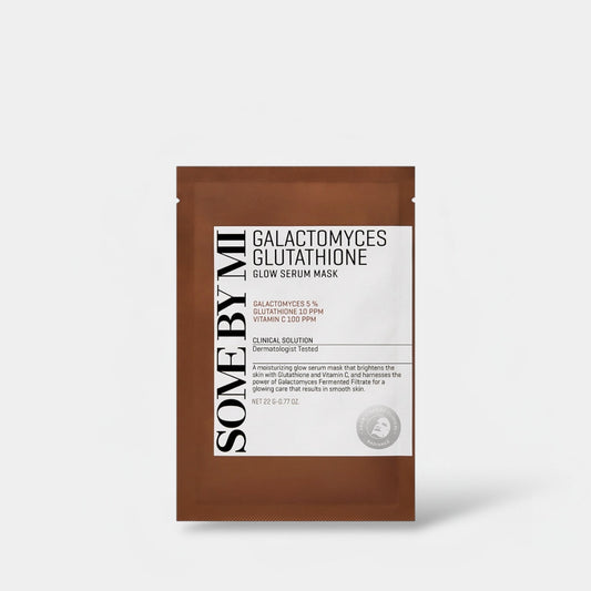 Somebymi MI Galactomyces Glutathione Glow Serum Mask (1 Sheet) سومبيمي مي غالاكتوميسز الجلوتاثيون قناع مصل التوهج - Princess Cosmetics Qatar
