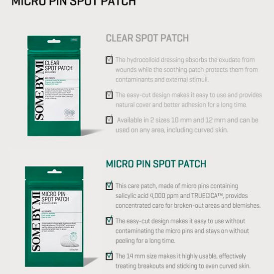 Somebymi Micro Pin Spot Patch (9 Patches) Somebymi مايكرو دبوس بقعة التصحيح - Princess Cosmetics Qatar