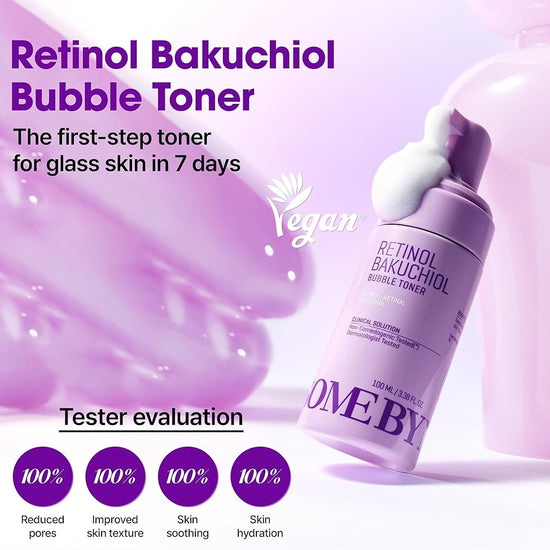 Somebymi Retinol Bakuchiol Bubble Toner 100ml تونر فقاعات الريتينول باكوتشيول من سومباي مي - Princess Cosmetics Qatar
