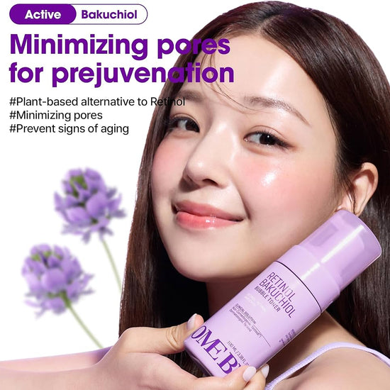 Somebymi Retinol Bakuchiol Bubble Toner 100ml تونر فقاعات الريتينول باكوتشيول من سومباي مي - Princess Cosmetics Qatar