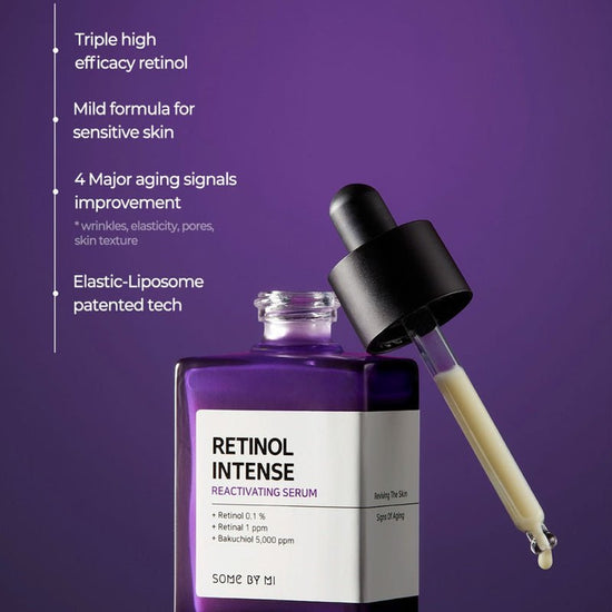 Somebymi Retinol Intense Reactivating Serum 30ml. مصل سومبيمي ريتينول المكثف لإعادة التنشيط - Princess Cosmetics Qatar