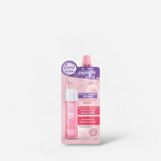 Srichand Phyto Camellia PDRN Bright Glow Essence 10ml خلاصة سريشاند فيتو كاميليا بي دي آر إن برايت جلو - Princess Cosmetics Qatar