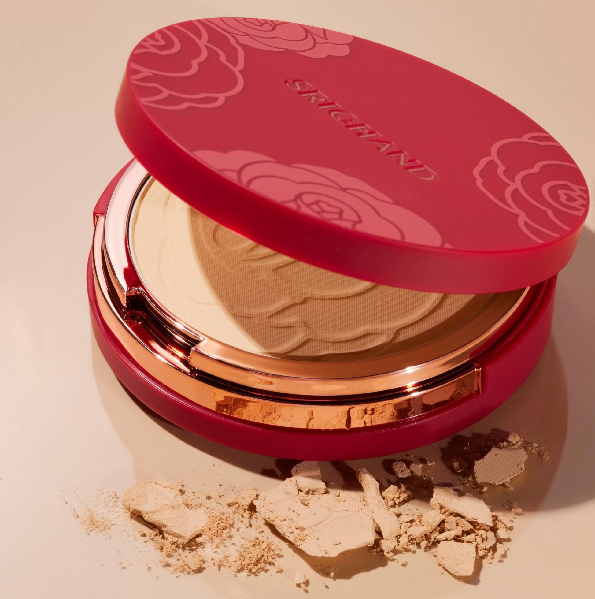 Srichand Super Coverage Foundation Powder SPF35 PA++++ 4.5g بودرة أساس تغطية فائقة من سريتشاند - Princess Cosmetics Qatar