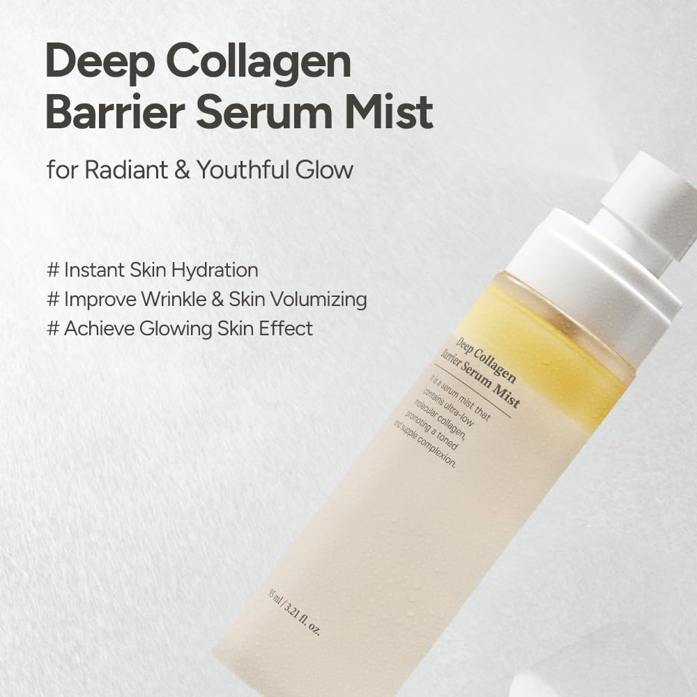 Sungboon Editor Deep Collagen Barrier Serum Mist 95ml محرر سونغبون رذاذ مصل الكولاجين العميق - Princess Cosmetics Qatar