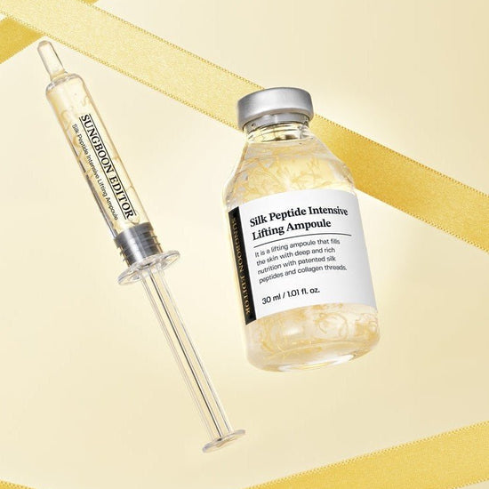 Sungboon Editor Silk Peptide Intensive Lifting Ampoule 35ml أمبولة رفع مكثفة من سيلك ببتيد من سونغ بون - Princess Cosmetics Qatar