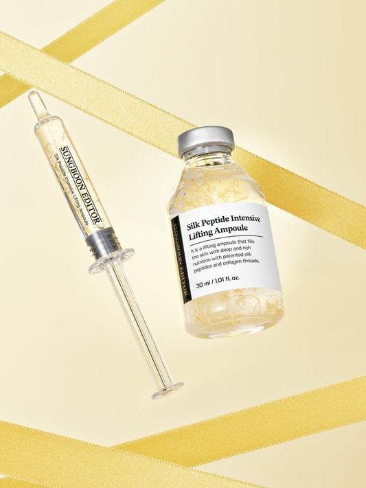 Sungboon Editor Silk Peptide Intensive Lifting Ampoule 35ml أمبولة رفع مكثفة من سيلك ببتيد من سونغ بون - Princess Cosmetics Qatar