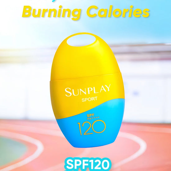 Sunplay Sport Lotion SPF 120 PA++++ 42g لوشن صن بلاي سبورت بعامل حماية من الشمس 120 PA++++ - Princess Cosmetics Qatar