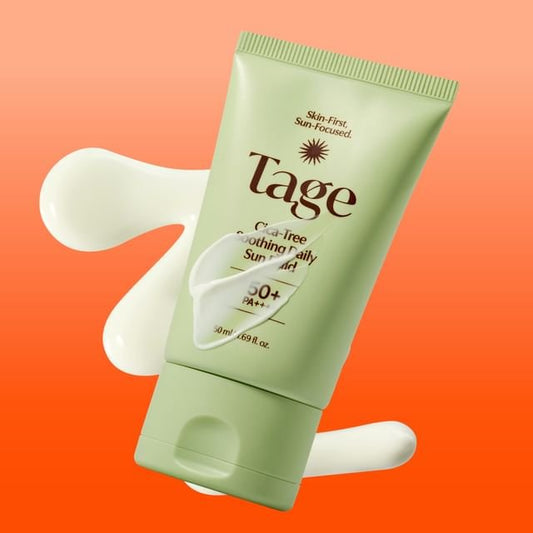 Tage Cica-Tree Soothing Daily Sun Fluid 50ml سائل تاغ سيكا تري المهدئ للاستخدام اليومي من الشمس - Princess Cosmetics Qatar