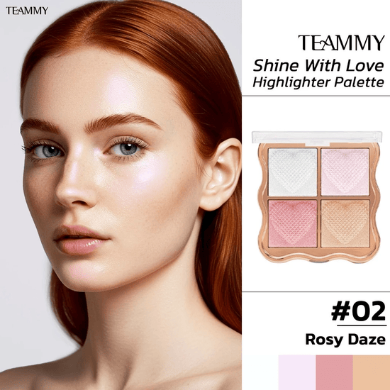 Teammy Shine With Love Palete باليت تيمي شاين وذ لوف - Princess Cosmetics Qatar