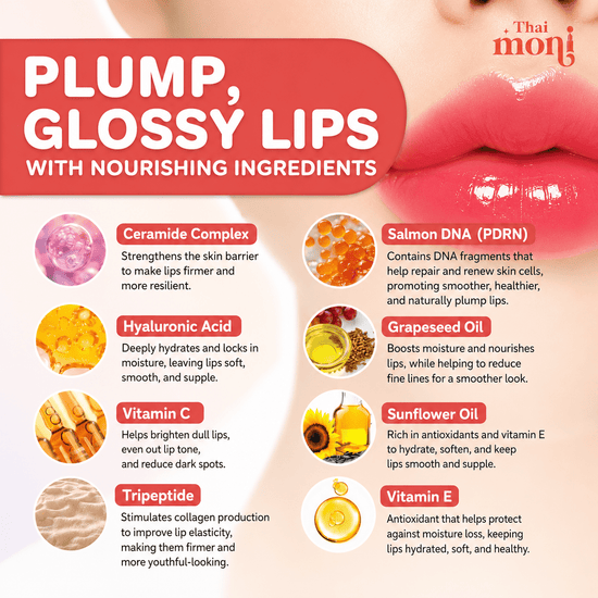 Thai Moni PDRN Filler Plumping Glazzy Tint حشوة Thai Moni PDRN لتكبير وتلوين البشرة - Princess Cosmetics Qatar