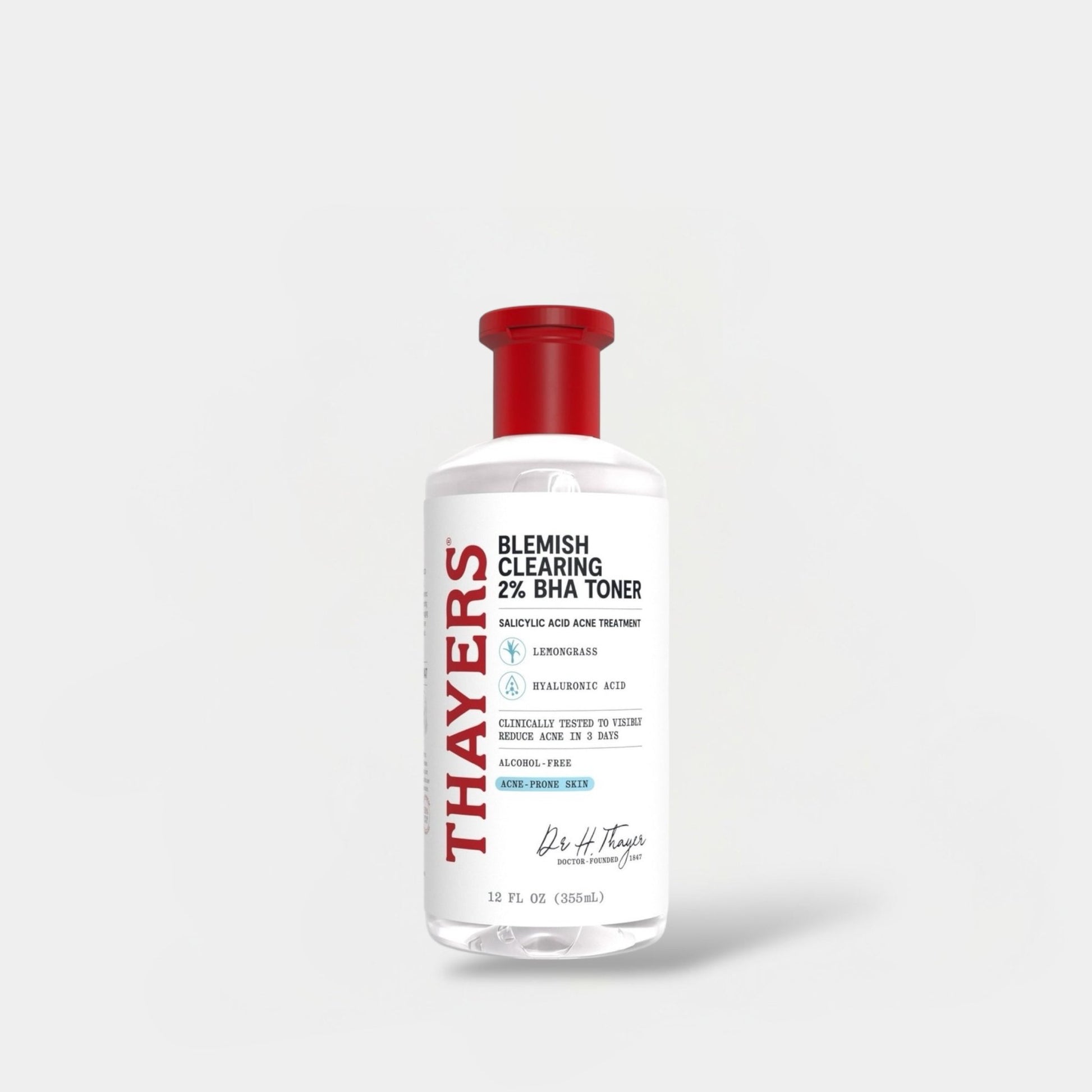 Thayers Blemish Clearing 2% BHA Toner 355ml تونر ثايرز لإزالة الشوائب 2% BHA - Princess Cosmetics Qatar