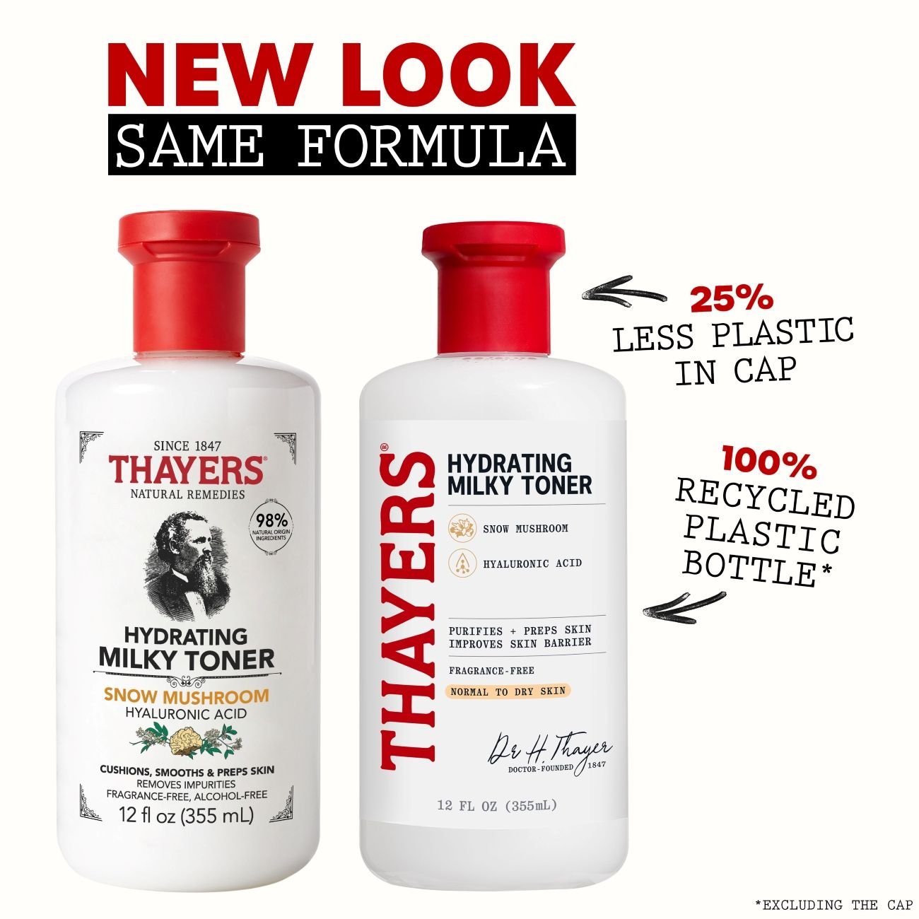 Thayers Hydrating Milky Toner 355ml تونر حليبي مرطب من ثايرز - Princess Cosmetics Qatar