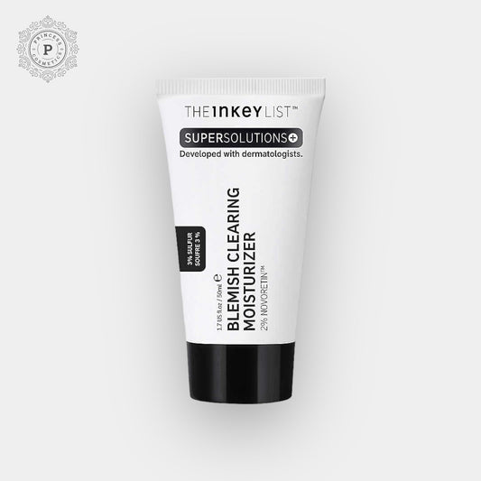 The Inkey List Blemish Clearing Moisturizer 50ml. مرطب إزالة الشوائب من إنكي ليست 50 مل - Princess Cosmetics Qatar