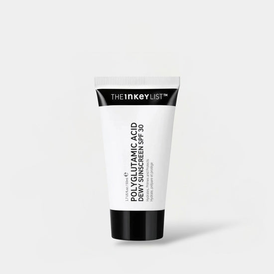 The Inkey List Polyglutamic Acid Dewy Sunscreen SPF30 50ml واقي الشمس الندي من حمض البولي غلوتاميك من إنكي ليست - Princess Cosmetics Qatar