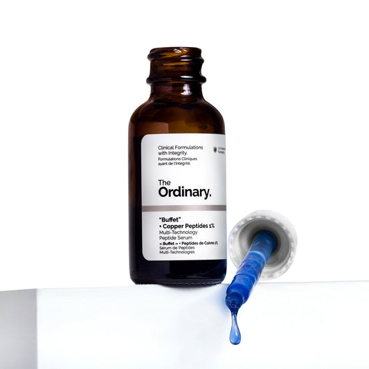 The Ordinary Multi - Peptide + Copper Peptides 1% Serum 30ml. ذا اورديناري سيروم متعدد الببتيد + ببتيدات النحاس 1% 30 مل - Princess Cosmetics Qatar