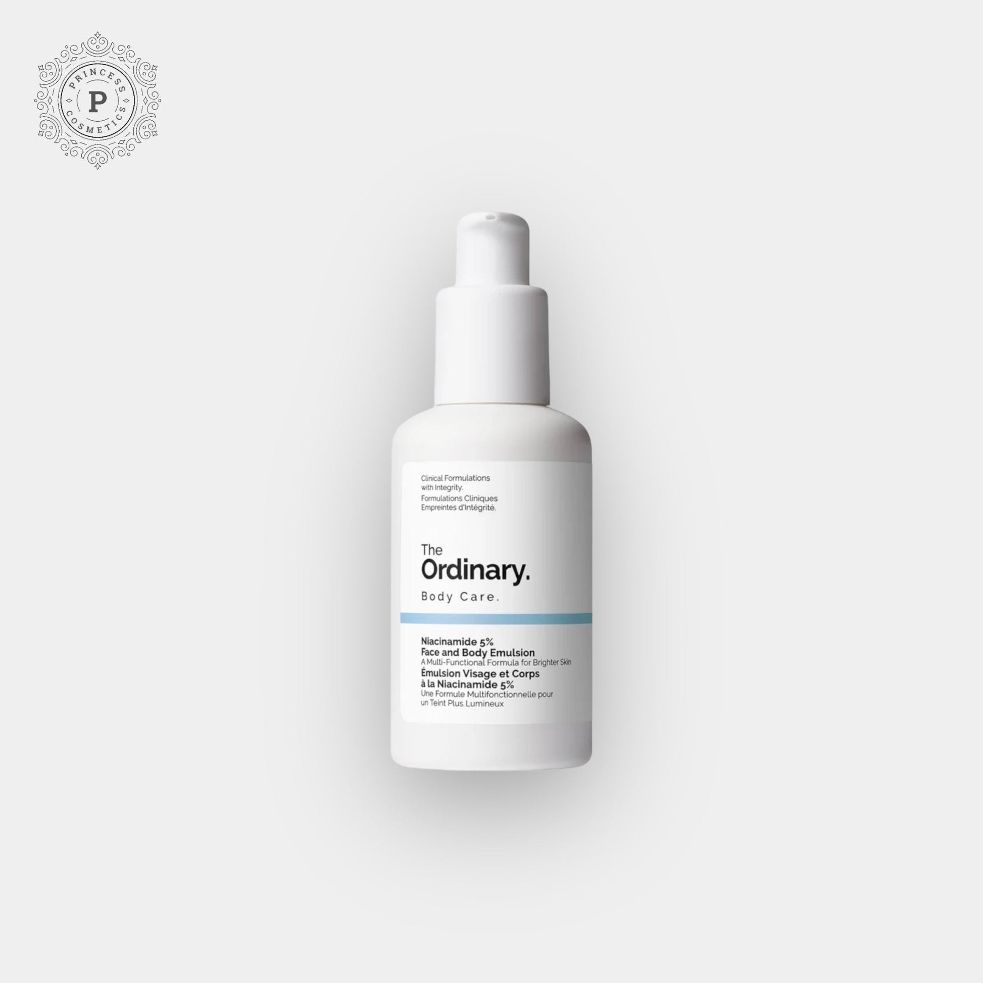 The Ordinary Niacinamide 5% Face and Body Emulsion 100ml. ذا اورديناري مستحلب نياسيناميد 5% للوجه والجسم 100 مل - Princess Cosmetics Qatar