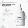 The Ordinary Salicylic Acid 0.5% Body Serum 240ml. ذا اورديناري سيروم الجسم بحمض الساليسيليك 0.5% 240 مل - Princess Cosmetics Qatar