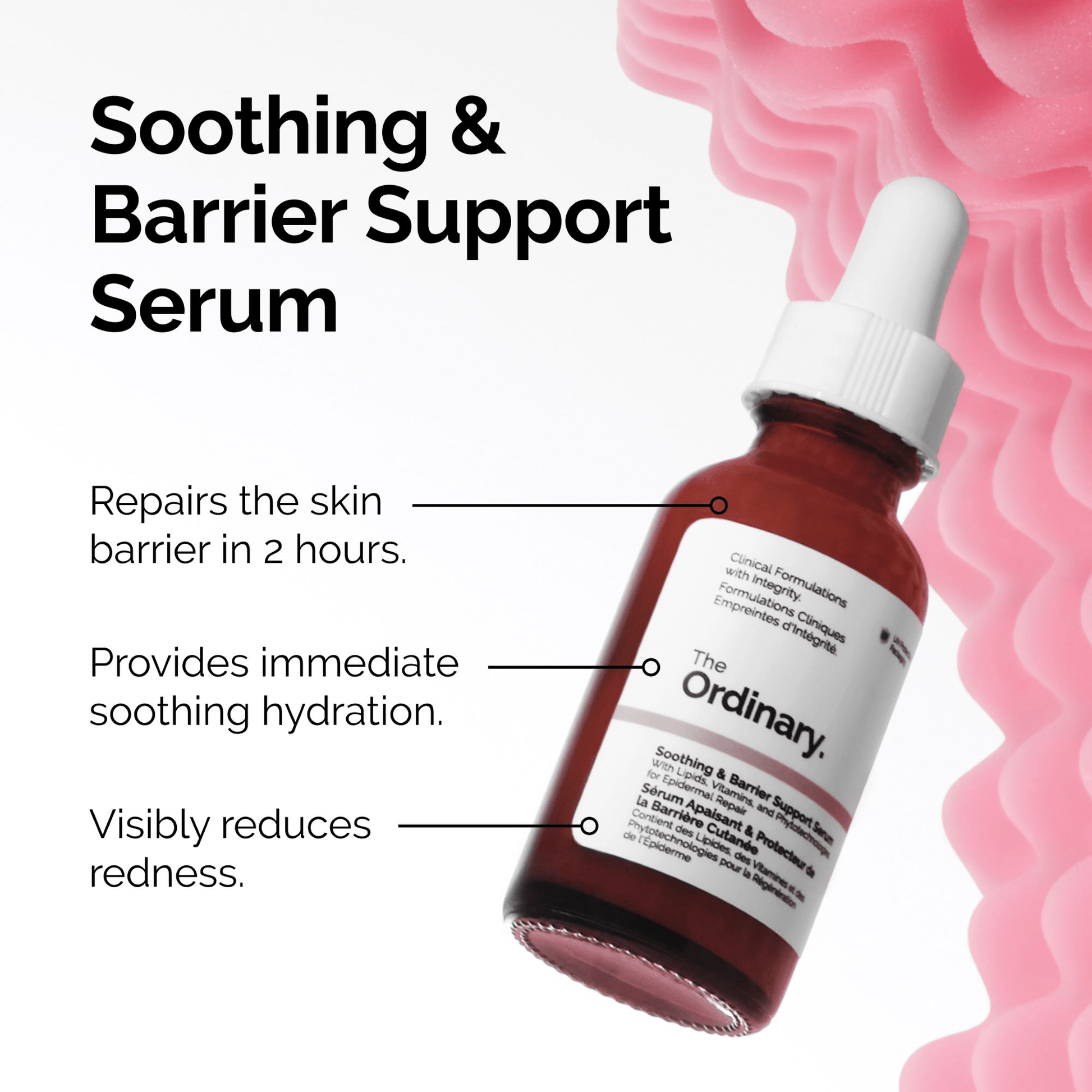 The Ordinary Soothing & Barrier Support Serum 30ml. ذا اورديناري سيروم داعم للتهدئة والحاجز 30 مل - Princess Cosmetics Qatar