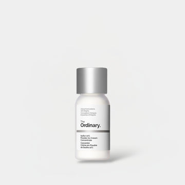 The Ordinary Sulfur 10% Powder to Cream Concentrate 5g مسحوق الكبريت العادي 10% إلى كريم مركّز - Princess Cosmetics Qatar