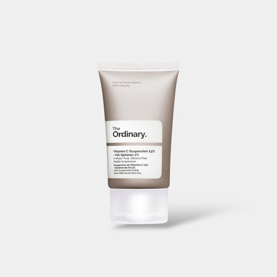 The Ordinary Vitamin C Suspension 23% + HA Spheres 2% 30ml معلق فيتامين سي العادي ٢٣٪ + كرات حمض الهيالورونيك ٢٪ - Princess Cosmetics Qatar