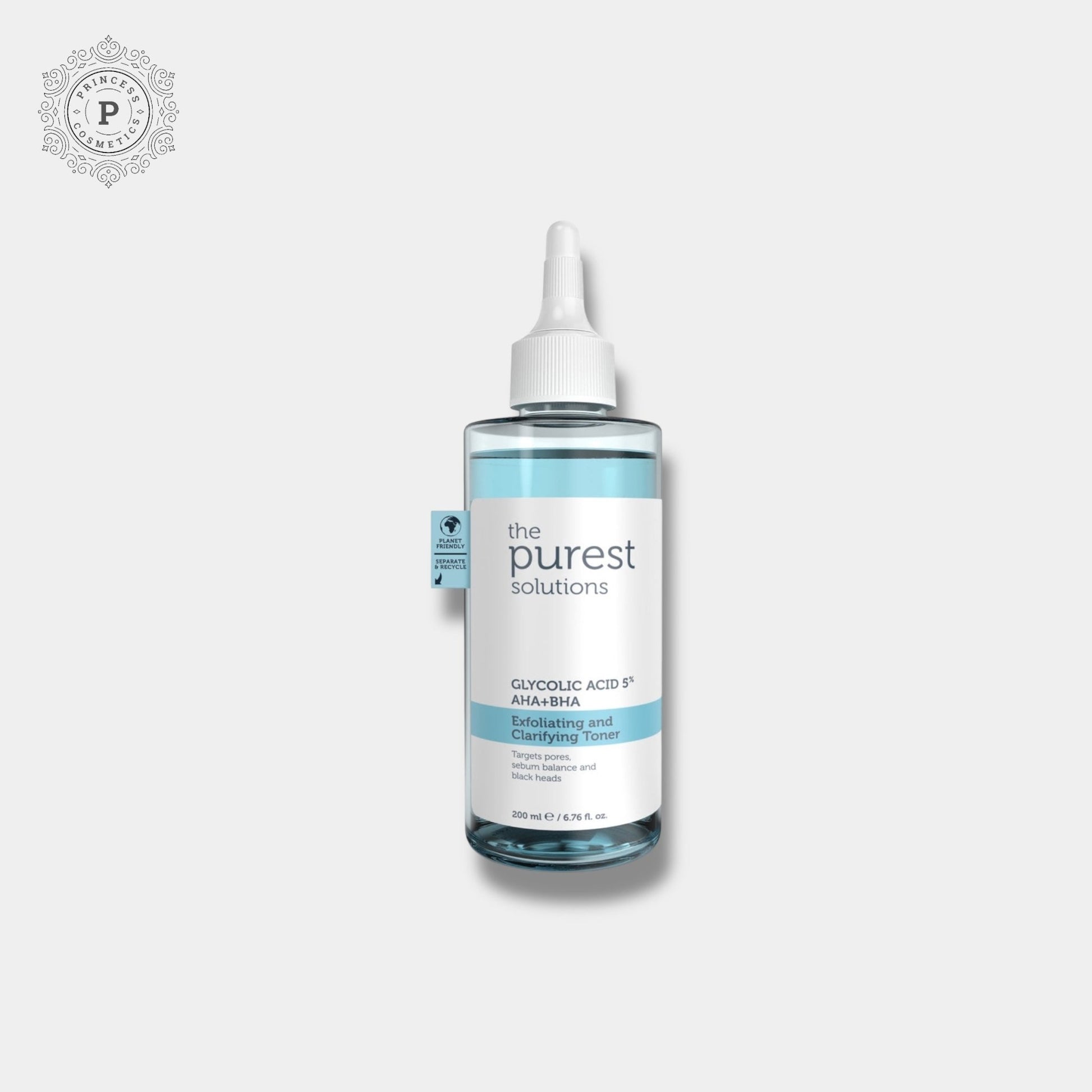 The Purest Solution Exfoliating and Clarifying Toner 200ml أنقى محلول لتقشير وتوضيح الحبر - Princess Cosmetics Qatar