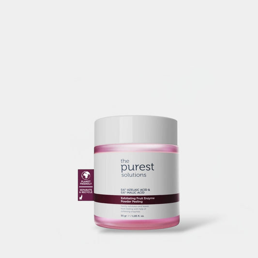 The Purest Solutions Exfoliating Fruit Enzyme Powder Peeling 55g. تا بيرست سولوسن مسحوق إنزيم الفاكهة المقشر للتقشير 55 جرام - Princess Cosmetics Qatar