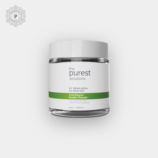 The Purest Solutions Fruit Enzyme Powder Cleanser 55g. تا بيرست سولوسن منظف مسحوق إنزيم الفاكهة 55 جرام - Princess Cosmetics Qatar