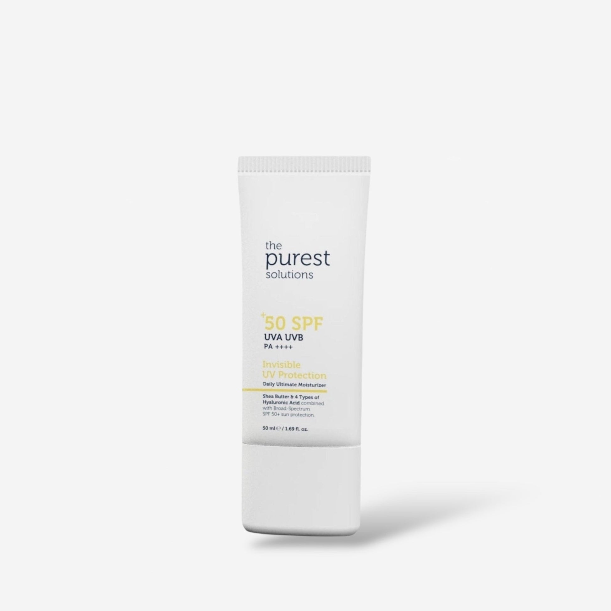 The Purest Solutions Invisible UV Protection Daily Ultimate Moisturizer 50ml مرطب يومي فائق الحماية من الأشعة فوق البنفسجية من ذا بيوريست سوليوشنز - Princess Cosmetics Qatar