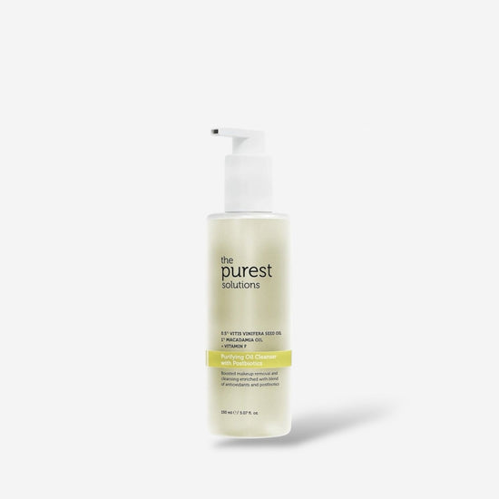 The Purest Solutions Purifying Oil Cleanser with Postbiotics 150ml منظف الزيوت المنقي من ذا بيوريست سوليوشنز مع البروبيوتيك - Princess Cosmetics Qatar