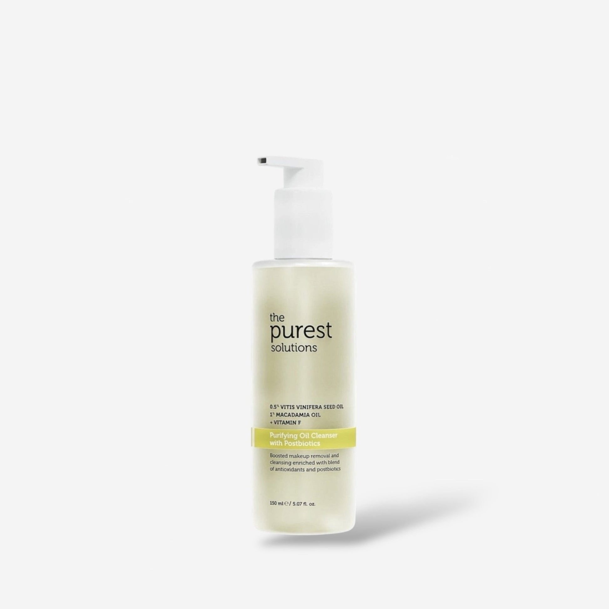 The Purest Solutions Purifying Oil Cleanser with Postbiotics 150ml منظف الزيوت المنقي من ذا بيوريست سوليوشنز مع البروبيوتيك - Princess Cosmetics Qatar