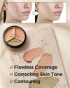 The Saem Cover Perfection Triple Pot Concealer ذا سايم كوفر بيرفكشن تريبل بوت كونسيلر - Princess Cosmetics Qatar