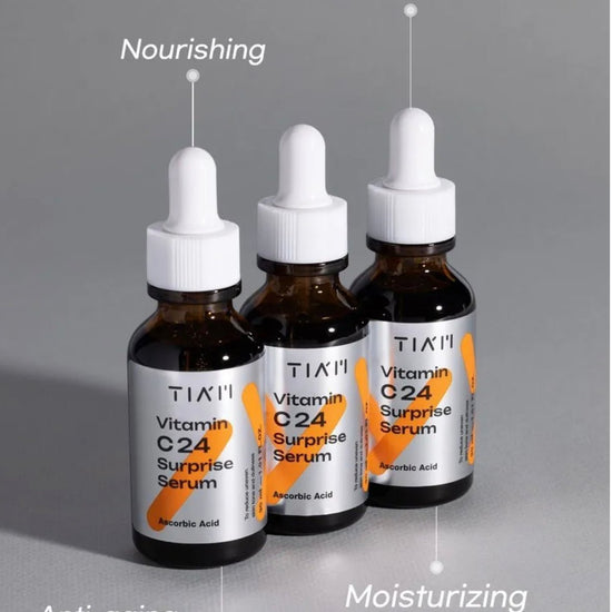 Tiam Vitamin C24 Surprise Serum 30ml. تيام فيتامين C24 مصل مفاجأة، 30 مل - Princess Cosmetics Qatar